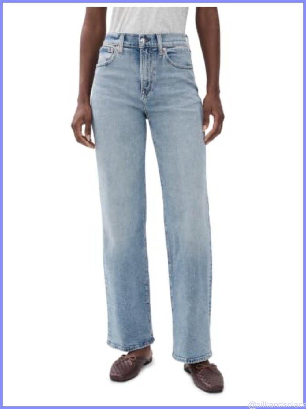 Madewell The Perfect Vintage Wide Leg Jeans High Rise